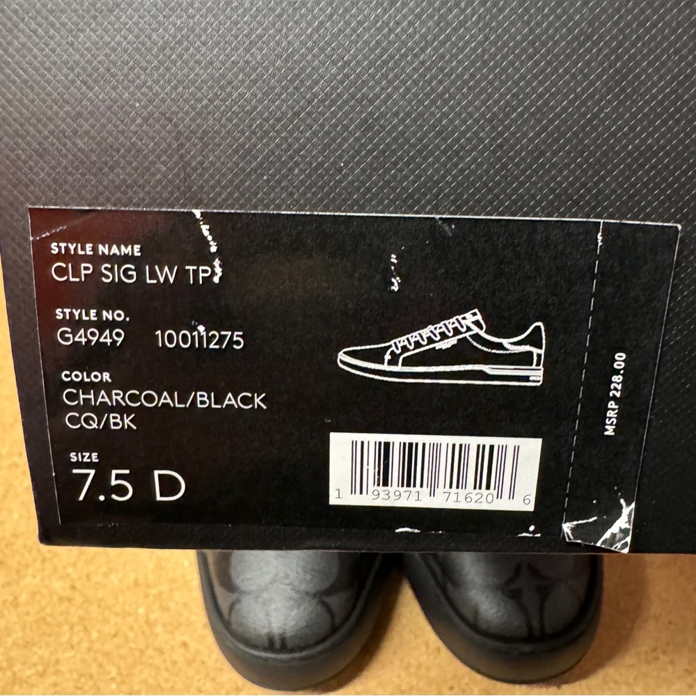 coach men's Clip Low Top Sneaker G4949 - Picture 8 of 8